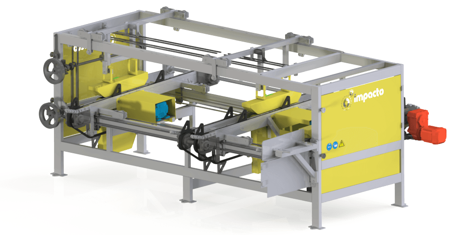 Equipamento desenvolvido para destopo de blocos e tábuas, proporcionando cortes retos e precisos, fabricado de acordo com as especificações do mercado.